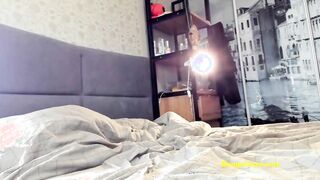 Mom with huge hooters from BongaCams ride toy on her