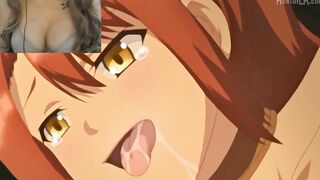 Animated - three girls fucks a lucky boy (HAREM)