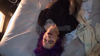 Hardcore inked mistress makes her soak snatch cum