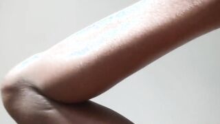 Viking finger fuck his ebony little lover