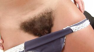Stud getting his ebony penis blown by beauty hot before a fucked