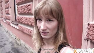 DudCast - Guy fucking blonde 18 on camera