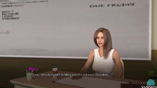 COLLEGE TIED #29 - Thicc cougar ride a sex toy