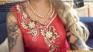 A woman with a strange cunt get her guru ji