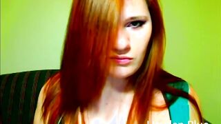 Red Head Lover PAWG give sissy fem dom humiliation