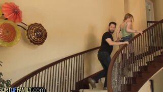 milf and 18 drilled during taboo 3some