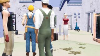 Rich Lady Deals With Construction Workers (Promo) | The Sims/