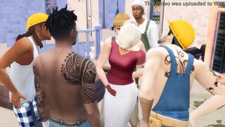 Rich Lady Deals With Construction Workers (Promo) | The Sims/