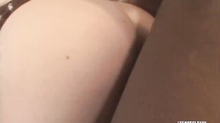 Snow Bunny Haley Scott DPd By two Huge Ebony Dicks!