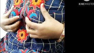 Freaky bhabhi self seducation