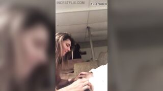 Bri Scarlett - Daughter Makes Dad Cum In Her