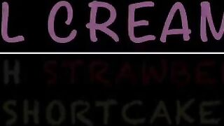 Anal Cummed with Strawberry Shortcake -- Halloween