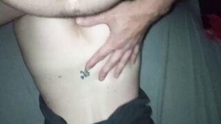 caught from behind with cummed + toes see + audio spanish