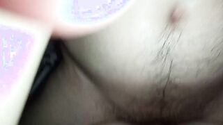 Lovers screwed point of view foot