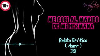 I pounded my sister's hubby - Naughty Story - (ASMR) - REAL