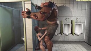 Mass Effect females getting screwed rough by grotesque 3D Monsters