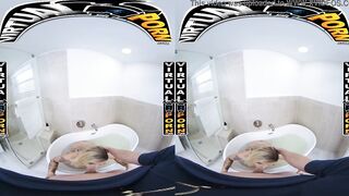 VIRTUAL PORN - Kali Roses Nailed Into Bathtub From Your