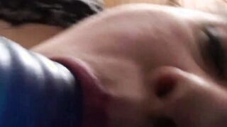 Bbw masturbates unshaved cunt with vibrators
