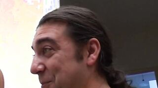 The dark haired willing to dick gets caught on camera
