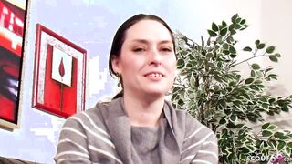 Real German College Girl’s First Strip and Masturbation