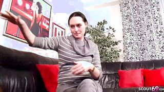 Real German College Girl’s First Strip and Masturbation