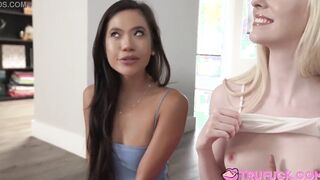 Stepsister Gets Banged Inside The Doghouse Celestina Blooms, Jazmin Luv,