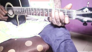The Guitar Player Use His Skills Well And Get Me