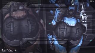 Halo: Reach - No Staring! (Halo Anal Anim)