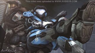 Halo: Reach - No Staring! (Halo Anal Anim)
