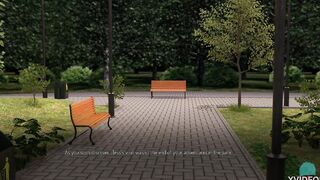 COLLEGE TIED #32 - Outdoors fellatio into the park