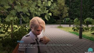 COLLEGE TIED #32 - Outdoors fellatio into the park
