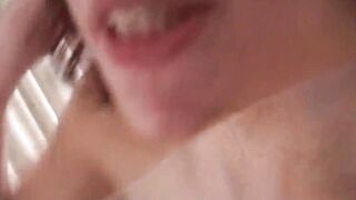 Amateur 3 way nailed for turned on spermies