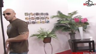Red haired skank with natural boobs pick up at the