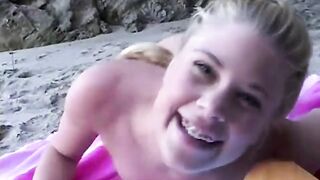 Little Summer performance her Teens Cunt and Jugs