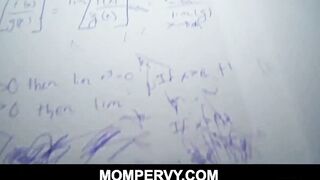Tattooed dark haired cougar Stepmom needs to banged her stepson point of view