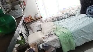 Older Cougar Cleaning Her Room one