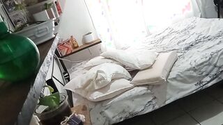 Older Cougar Cleaning Her Room one
