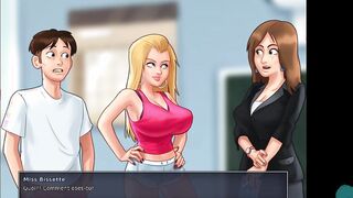 SUMMERTIME SAGA #44 • Cummed inside the library