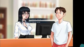 SUMMERTIME SAGA #44 • Cummed inside the library