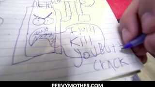 Milf Caught Son After Taking a Break while Studying... Aaliyah