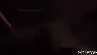 Stepdad spies on step daughter masturbating then walks in the room