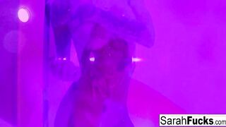 Artistic soak masturbation with bad booty inked cougar!