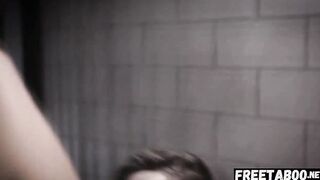 Scared Eighteen Eliza Jane Takes Ryan Driller's Dick Into Prison