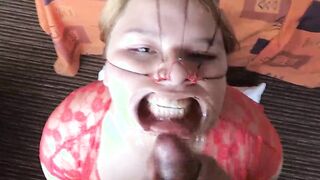 CUM ON FACE into FACIAL FETISH VIDEO