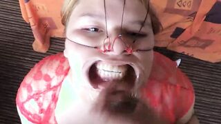 CUM ON FACE into FACIAL FETISH VIDEO
