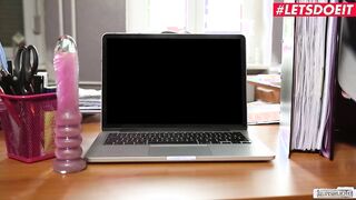 LETSDOEIT - Filthy Secretary Hooks Up With Pervert Coworker
