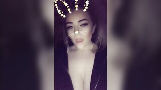 Amelia Skye outdoor oral sex compilation