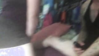 Thick booty pawg takes huge african dick