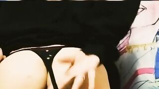 Panty dreams presents a Sunday morning g-string try on