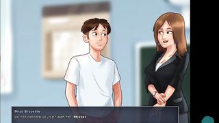 SUMMERTIME SAGA #45 • Making out with the french professor